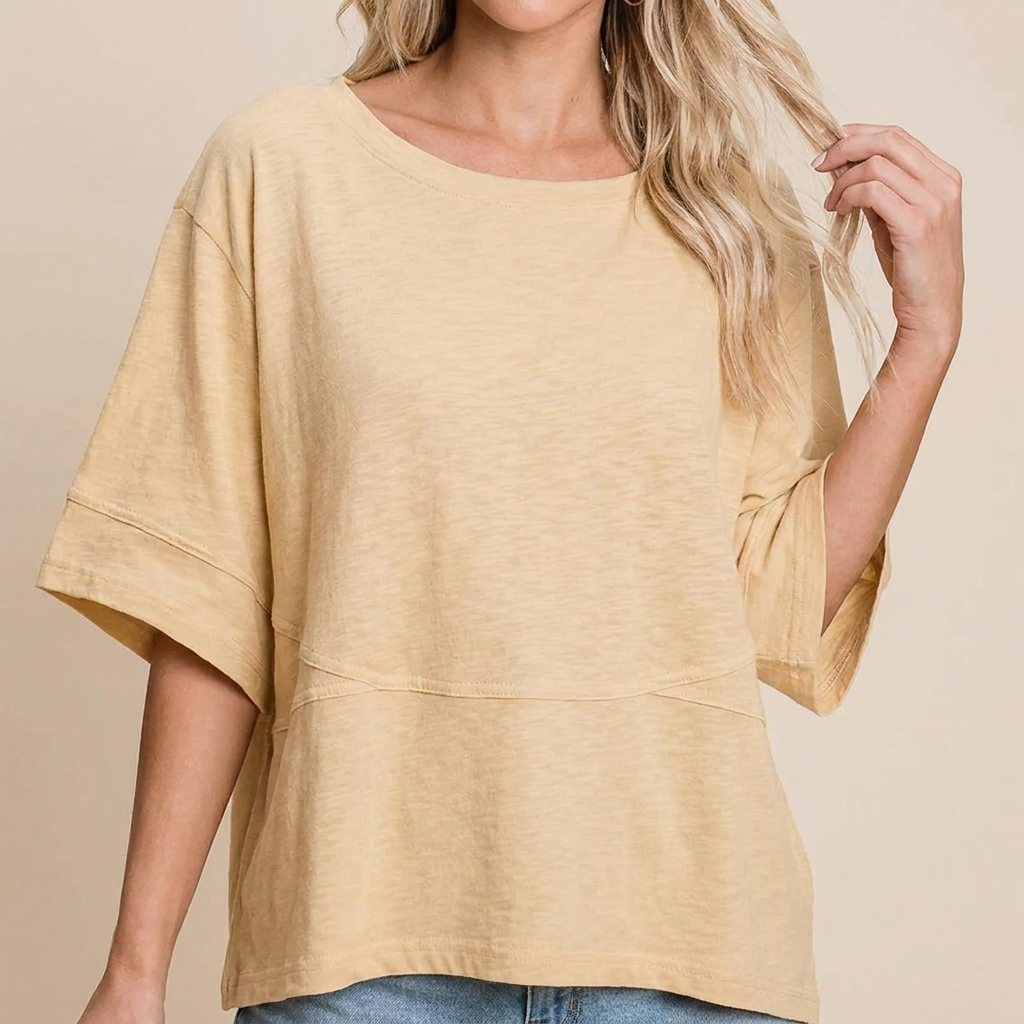 Lanea Loose-Fit Everyday Tee