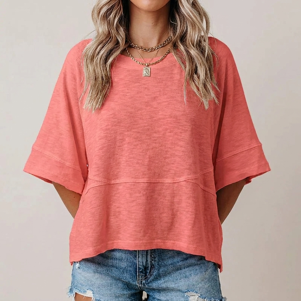 Lanea Loose-Fit Everyday Tee